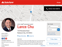 Tablet Screenshot of lancechu.com